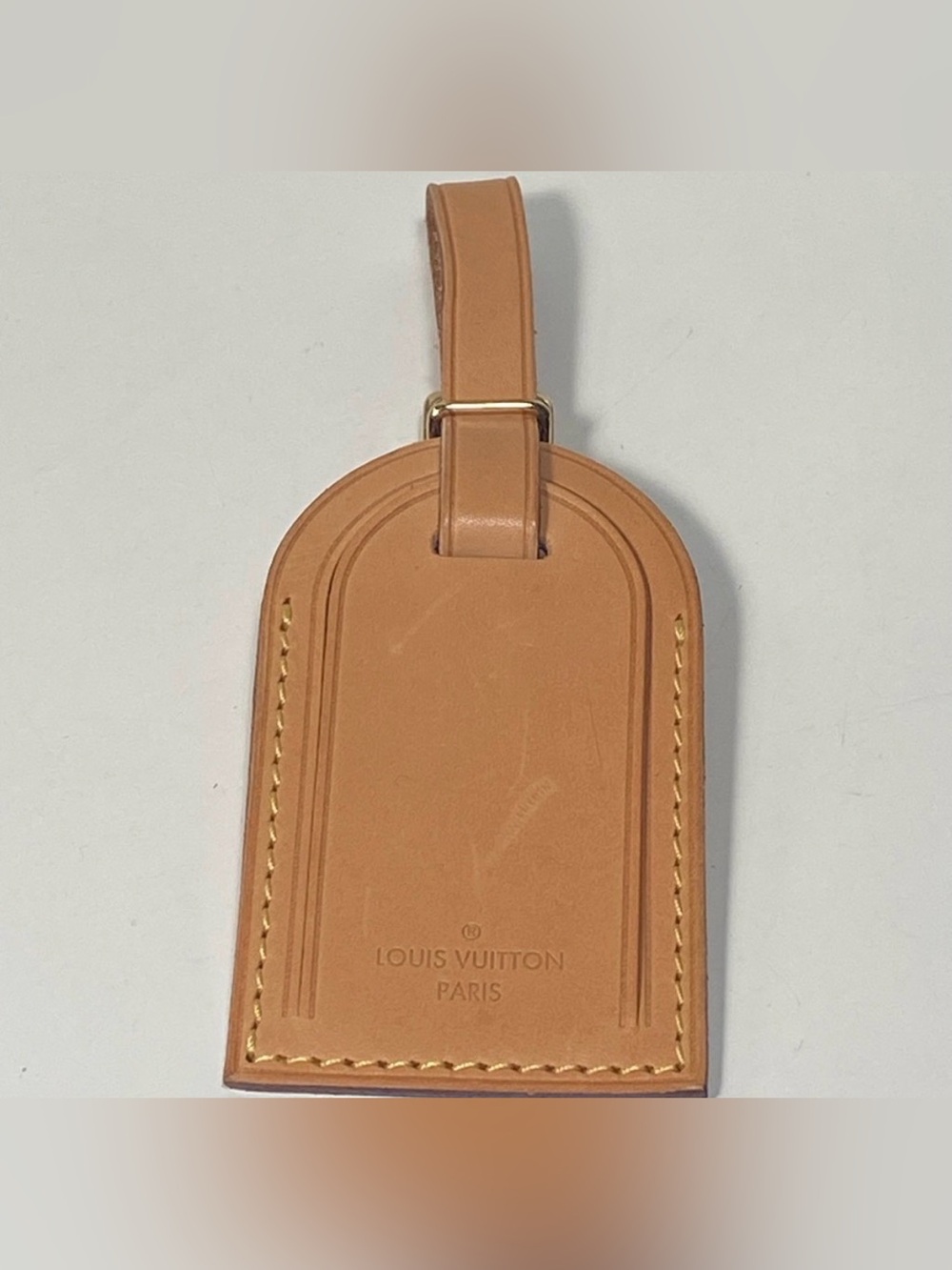 Louis Vuitton Vachetta Leather Luggage Tag & Poignet - Picture 6 of 6